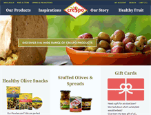 Tablet Screenshot of crespo-olives.com
